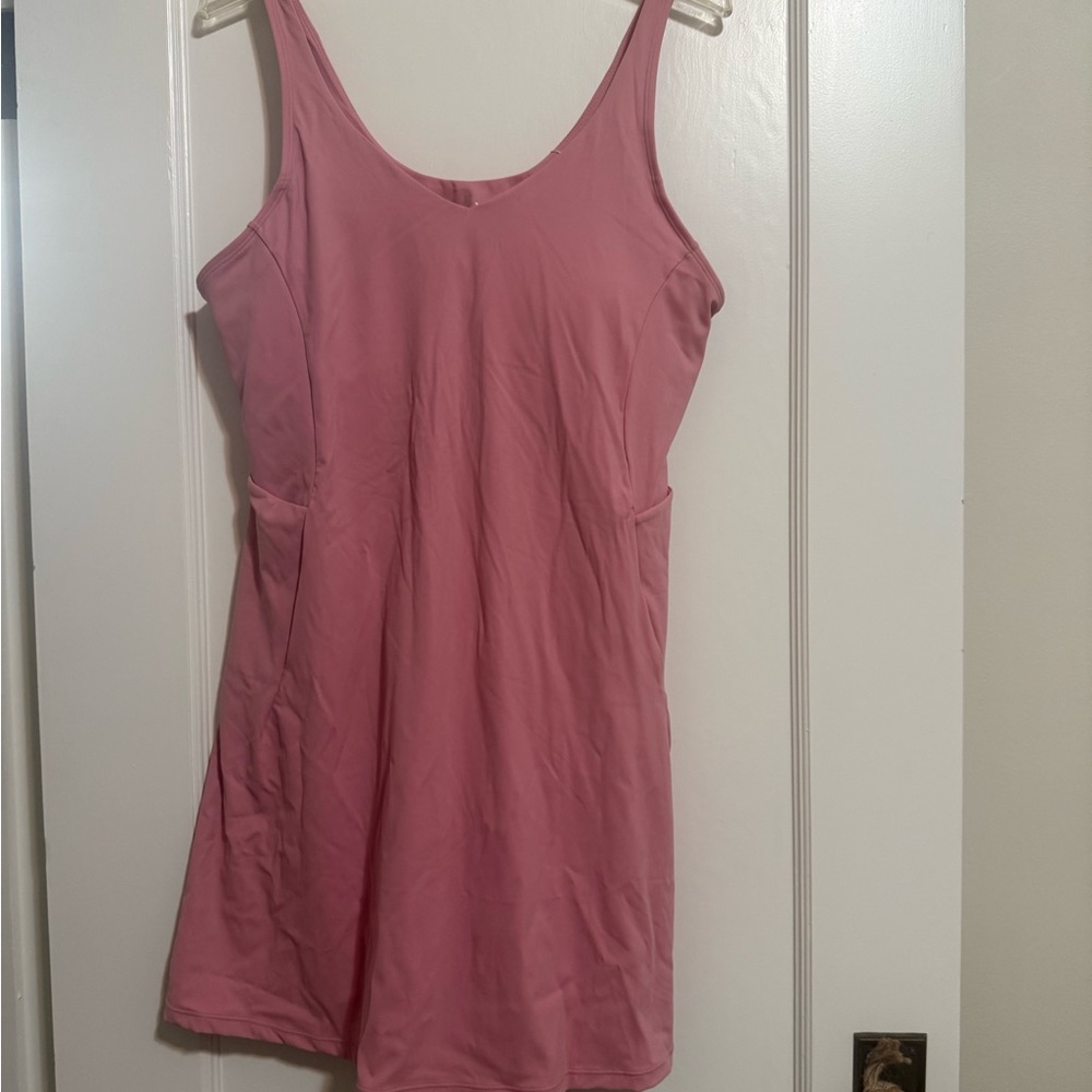 Pink Sleeveless Dress